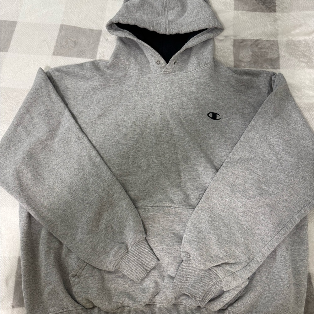 Champion Men's Gray Hoodie